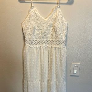 White Maxi dress